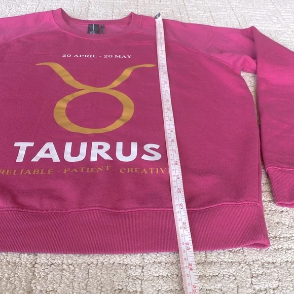 Anthropologie x Catherine O'Sullivan zodiac sweatshirt: Taurus XS - Picture 14 of 14